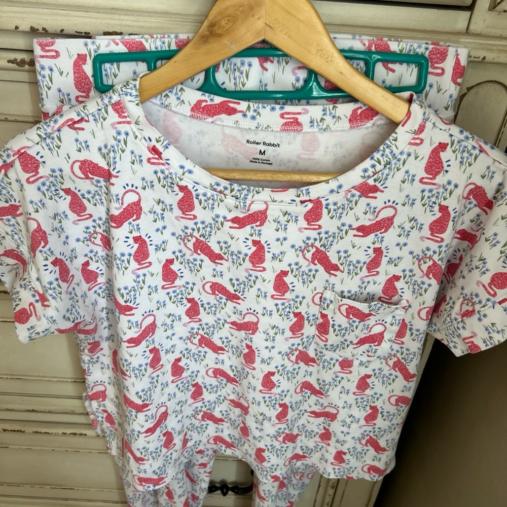 Roller Rabbit Pajama Set size M